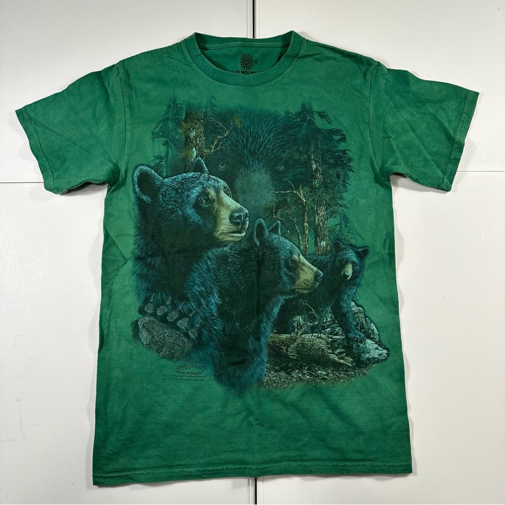 the mountain "find 13 bears" Gardner by liquid blue bear nature small shirt
